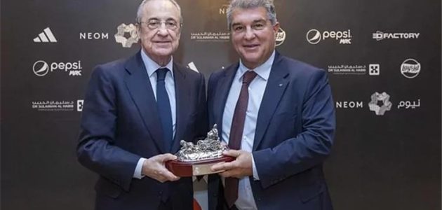 توتر العلاقات بين بيريز ولابورتا قبل الكلاسيكو بسبب قضية نيجريرا