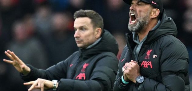 كلوب: آرسنال كان يجب أن يخسر أمامنا.. ولا أعرف كيف لم نفز في النهاية